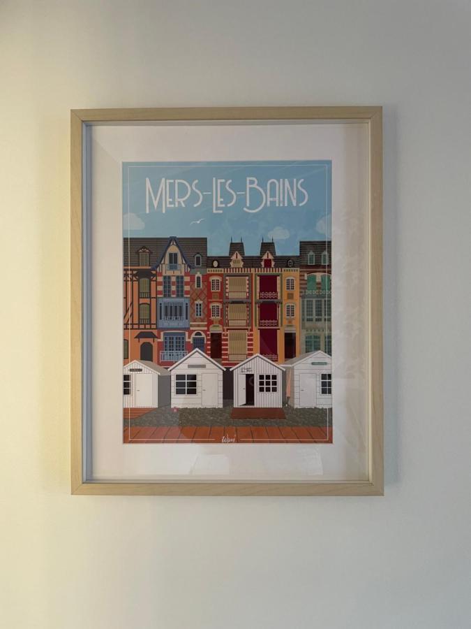 Appartement Avec Balcon Vue Mer, Tout Equipe Mers-les-Bains Luaran gambar